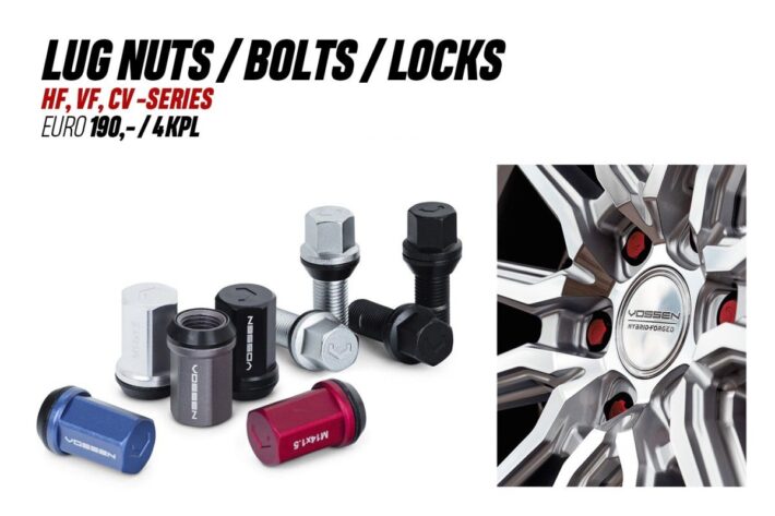 Vossen Lug Nuts Bolts Locks