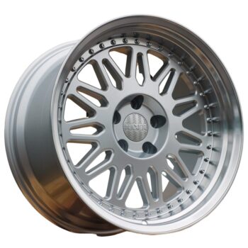 Haxer HX028 9,5/10,5x19 5x120 ET20/20 CB74,1 Silver Polished Lip