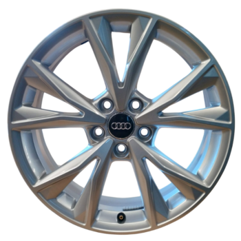 AUDI OEM DEMO 7x18 5x112 ET43 CB57,1 Silver Alumiinivanne