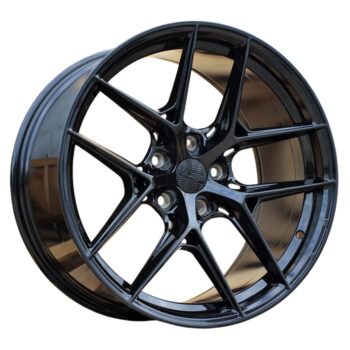 Haxer HX044 kiiltävän musta alumiinivanne