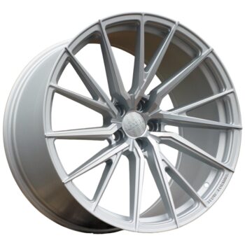 Haxer HX06F 8,5/10×20 5×112 ET25/40 CB66,5 Polished Silver Half Matt