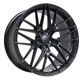 Haxer HX07F mattamusta flowforged alumiinivannesarja