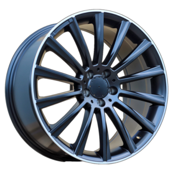 BY1048 8,5/9,5x19 ET43 5x112 CB66,6 Matt Black vanteet